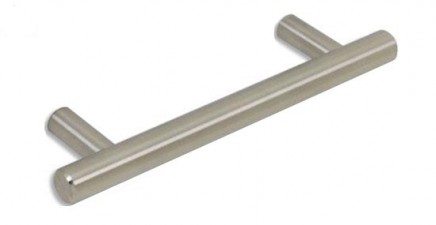 Metal Bar Pull, Brushed Nickel, 5 1\/8"